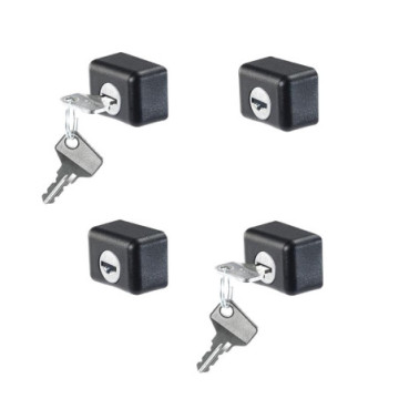 Set of 4 Cruz Anti - Theft Key Lock