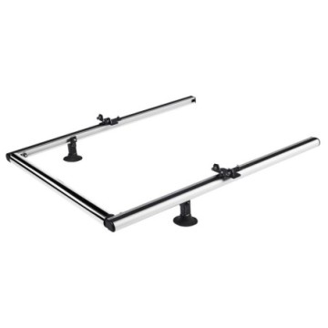 2 aluminium extensible...