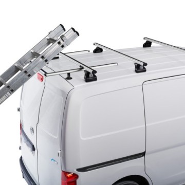 2 aluminium extensible roller CRUZ supports + 60 cm inox roller