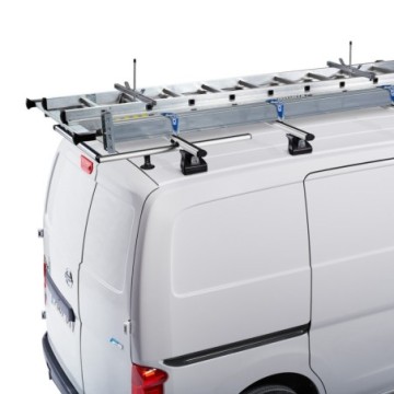 2 aluminium extensible roller CRUZ supports + 60 cm inox roller