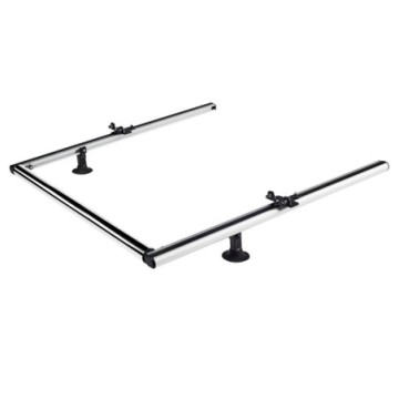 2 aluminium extensible...